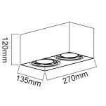 Oprawy natynkowe CARDI II NERO ORLICKI DESIGN nowoczesna Metal / Czarny Mat - 4