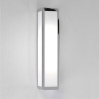 Lampa ścienna  MASHIKO CLASSIC 360  ASTRO 0845 IP44  36 cm prostokąt polerowany chrom mleczne szkło 1121006 