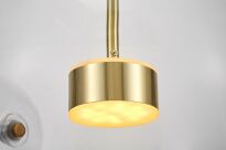 Lampa wisząca NERONI W4 LDP 6016-4 (GB) Lumina Deco molekuły LED złota - 3