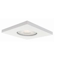 LAGOS IP65 oprawa wpuszczana  zewnętrzna biała Light Prestige  GU10 METAL KWADRATOWA LP-440/1RS WH square