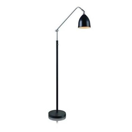 Lampa podłogowa FREDRIKSHAMN 105023 CZARNA  Markslojd skandynawski styl