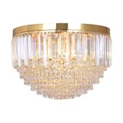 FC19003/7 CHARLOTTE LAMPA SUFITOWA ZŁOTA/GOLD ZUMALINE
