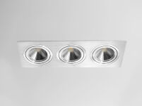 OPRAWA WPUSZCZANA POTRÓJNA 3x111  AR111 , ES111 ALUMINIOWA  - 4