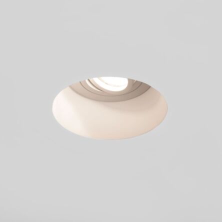 Lampa wpuszczana Blanco Adjustable Round- Astro 7343 1253005 okrągła biała gipsowa ruchomy pierścień 