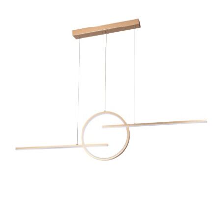 Lampa wisząca LAUREN A Azzardo złota AZ5258