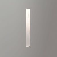 Lampa ścienna schodowa wpuszczana borgo trimless 200- Astro 7626 biała prostokąt LED