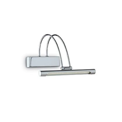 Kinkiet Bow AP36 CROMO Ideal Lux 005386  nad lustro IP44 ramię w kolorze chromu włącznik/wyłącznik na obudowie