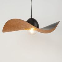 Lampa wisząca KAPELLO 32346 SIGMA kapelusz czarny miedź