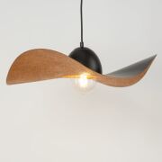 Lampa wisząca KAPELLO 32346 SIGMA kapelusz czarny miedź