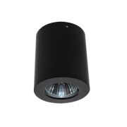 Lampa sufitowa Boris AZzardo GM4108 BK  AZ1110 czarna tuba natynkowa