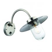 Kinkiet zewnętrzny LINCOLN  stal polerowana ENDON LIGHTING 76826  