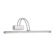Kinkiet Bow AP114 CROMO Ideal Lux  007021 posiada metalową ramę w kolorze chromu włącznik na obudowie - 2