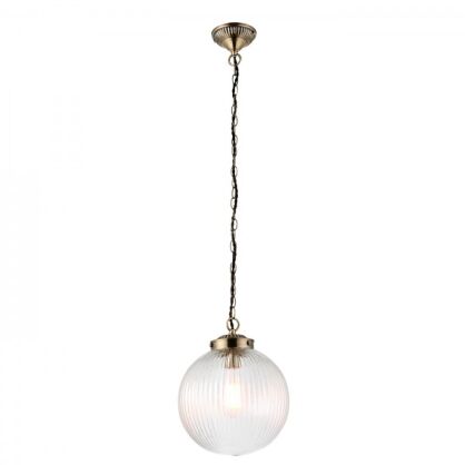 Lampa wisząca BRYDON biała kula ENDON LIGHTING 71123  
