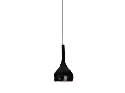 Lampa wisząca Soul 1 Black AZzardo AZ0273  klosz ze szkła w kolorze czarnym
