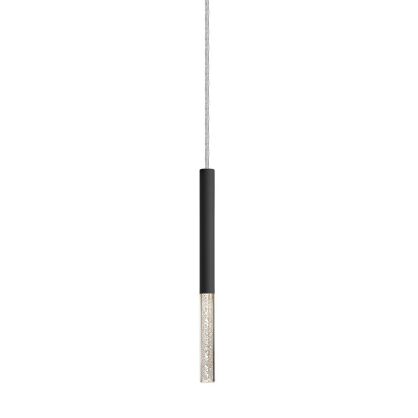 Lampa wisząca ZUMA LINE ONE PENDANT P0461-01E-P7P7 metalowa rurka czarna