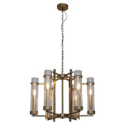 Lampa wisząca Aspen PND-31186-6A-ABR Italux klasyczna  antyczny brąz