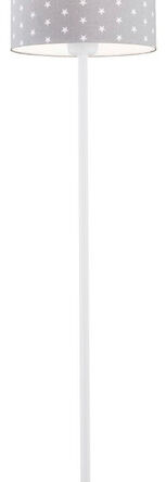 Lampa podłogowa MAGIC 4130 Argon Do pokoju dziecięcego szara w gwiazdki 