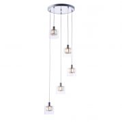 Lampa wisząca VERINA chrom  5lt  ENDON LIGHTING 76520 