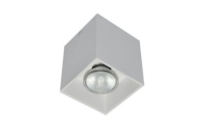 PLAFON ZUMA LINE SQUARE SPOT 50475-WH Z ALUMINIUM W KOLORZE BIAŁYM  NOWOCZESNY  PROSTOKĄT