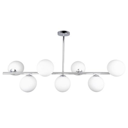 Lampa wisząca CAPE TOWN P07902CH Cosmo Light chrom biały 