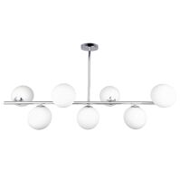 Lampa wisząca CAPE TOWN P07902CH Cosmo Light chrom biały 