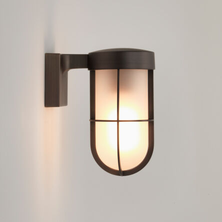 Lampa ścienna/kinkiet Cabin Wall brąz matowe szkło ASTRO 1368026