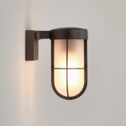 Lampa ścienna/kinkiet Cabin Wall brąz matowe szkło ASTRO 1368026
