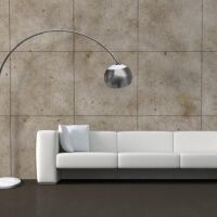 Lampa podłogowa Tosca  AZzardo AZ0022 Klosz jest metalowo-szklany podstawa z marmuru
