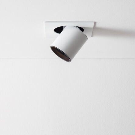Lampa wpuszczana Auro Base 60x1 WP Labra  4.1164 kwadratowa podstawa tuba techniczna regulowana wystająca LED różne kolory wykończenia