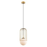 Lampa wisząca MATTY MDM-3940/1 GD Oryginalna retro loft złota Italux - 2