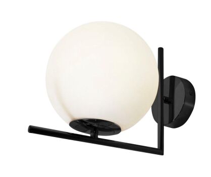 KINKIET SORENTO LDW 1215-1 (BK) Lumina Deco kula nowoczesny