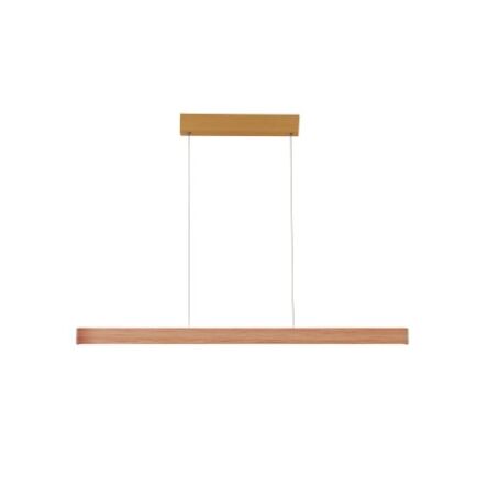 Lampa wisząca OLIVIER 120 3000K DIMM (10W+40W) WO drewno Azzardo AZ5106