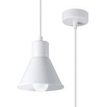 Lampa wisząca TALEJA SL.0984 SOLLUX LIGHTING 3 białe stożki E27 - 2