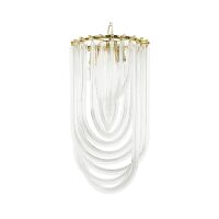 Lampa wisząca MURANO L złota KING HOME JD9607-L.GOLD 