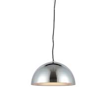 Lampa wisząca MODENA 40 AZzardo FB6838-40 CH AZ1400 wykonana jest z metalu w kolorze chromu półokragła idealna do kuchni