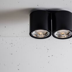 Oprawa natynkowa Nex 2 NT 50W Labra 3.0406  tuba techniczna podwójna ruchome oczka QR111 różne kolory wykończenia