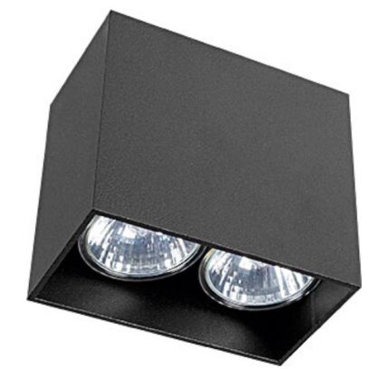 Lampa sufitowa GAP 9384 Nowodvorski Dwupunktowa czarna