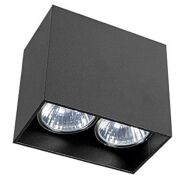 Lampa sufitowa GAP 9384 Nowodvorski Dwupunktowa czarna