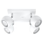 PLAFON OCULARE 4 Biały  SOLLUX  Lampa Ścienna NOWOCZESNY stal  SL.0440 metalowa lampa  SOLLUX LIGHTING