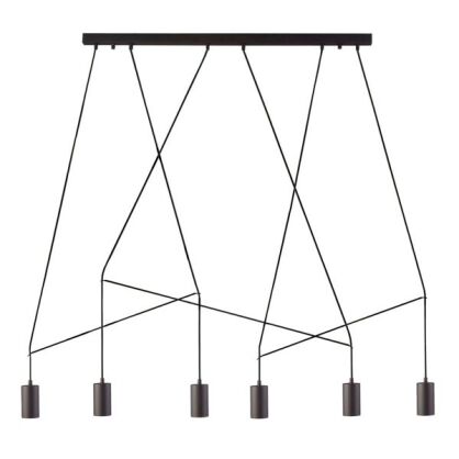 Lampa wisząca IMBRIA VI 9675 Nowodvorski CZARNA nowoczesna