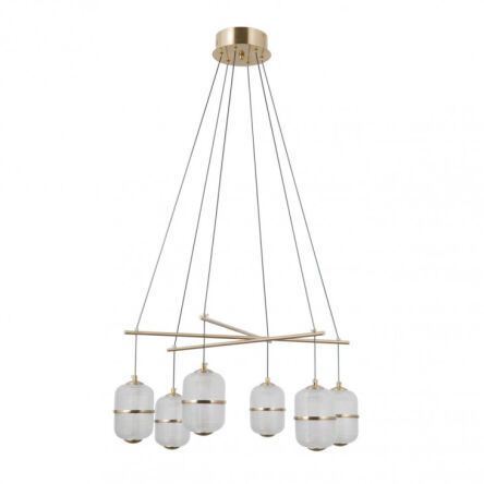 Lampa wisząca Alani PND-34375-6-HBR Italux