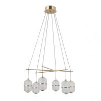 Lampa wisząca Alani PND-34375-6-HBR Italux