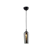 Lampa wisząca BLANCA AZ3335 nowoczesny styl palone szkło smoky klosz