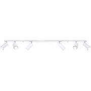 PLAFON RING 6L biały SOLLUX Lampa Ścienna NOWOCZESNY stal SL.0333 metalowa lampa SOLLUX LIGHTING tuby