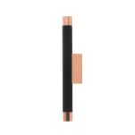 Kinkiet Q Parette Nero / Rose Gold ORLICKI DESIGN Tuba różowe złoto + czarny - 4