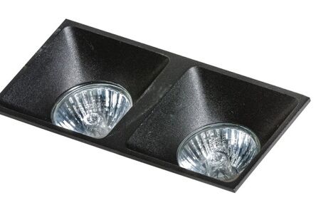 Lampa sufitowa wpuszczana nowoczesna czarna PIO 2 AZ1720