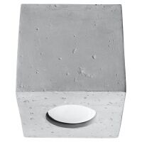 PLAFON QUAD BETON LOFTOWE OŚWIETLENIE Nowoczesna SL.0489 SOLLUX LIGHTING 