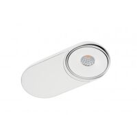 Lampa sufitowa TORONTO AZ4070 AZZARDO RUCHOMA BIAŁA LED 10W
