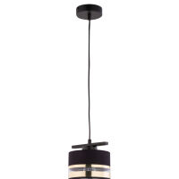 Lampa wisząca SOFIA 1 SIGMA 32163 CZARNA ZŁOTY
