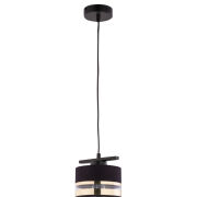 Lampa wisząca SOFIA 1 SIGMA 32163 CZARNA ZŁOTY